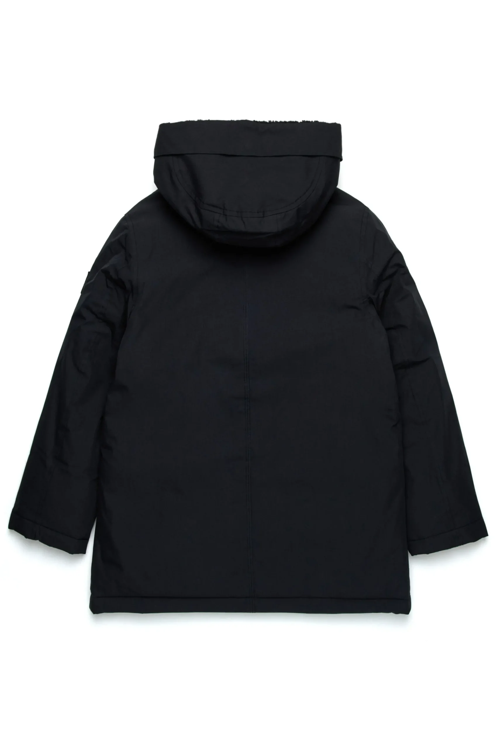 Jackets And Padded Jackets | Jackets And Padded Jackets>DIESEL Long padded jacket with front pockets black