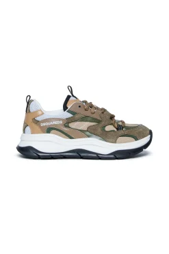 Sneakers | Sneakers>DSQUARED2 Low top Bubble trainers beige