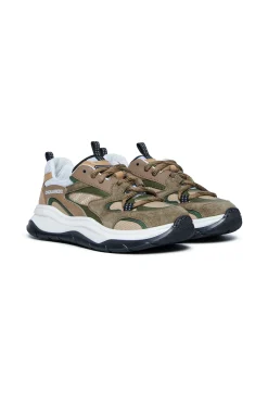 Sneakers | Sneakers>DSQUARED2 Low top Bubble trainers beige