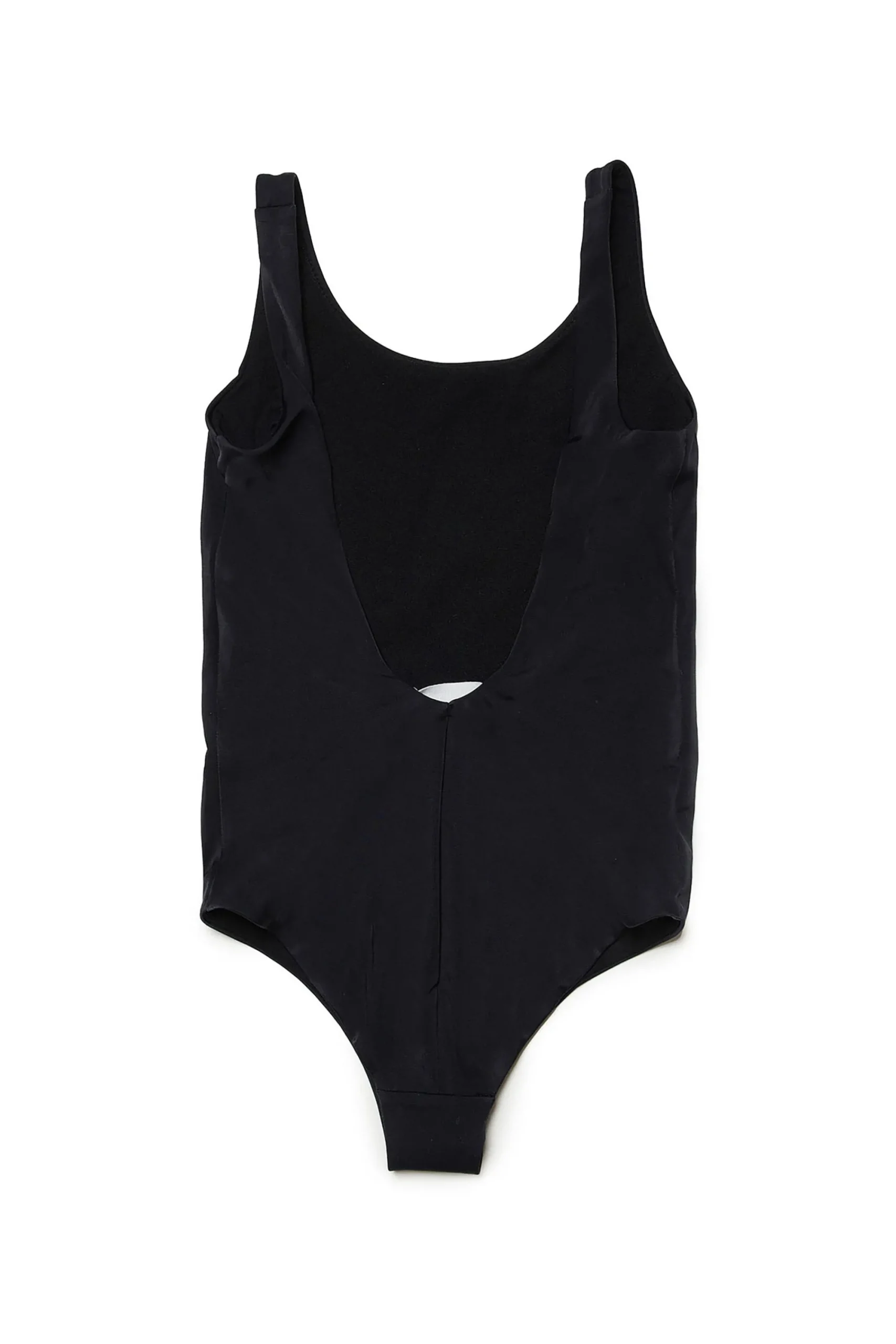 Swimwear | Logomania>MM6 MAISON MARGIELA Lycra one-piece swimsuit with branded numeric logo black