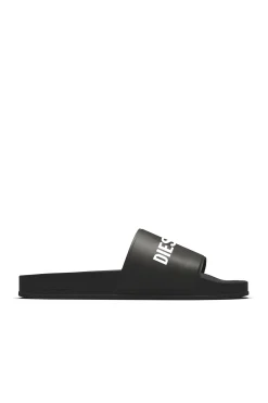Logomania | Logomania>DIESEL Malfy branded slide slippers black