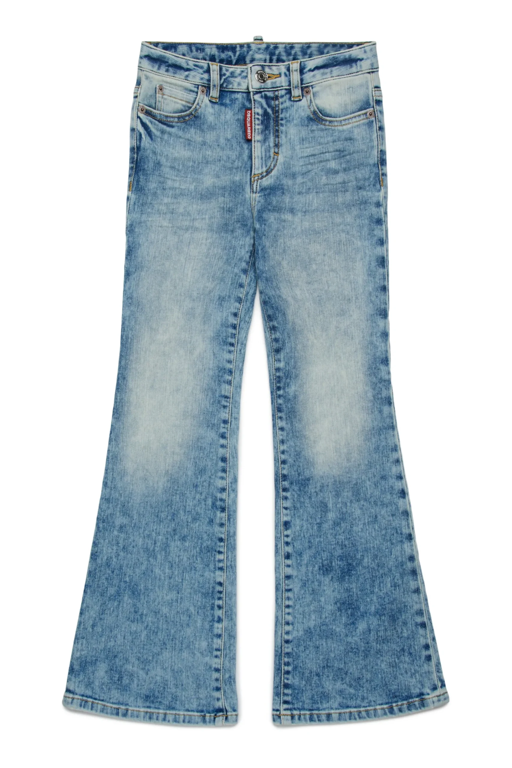 Jeans | Denim-Mania>DSQUARED2 Marbled bootcut jeans - Flare Twiggy blue denim