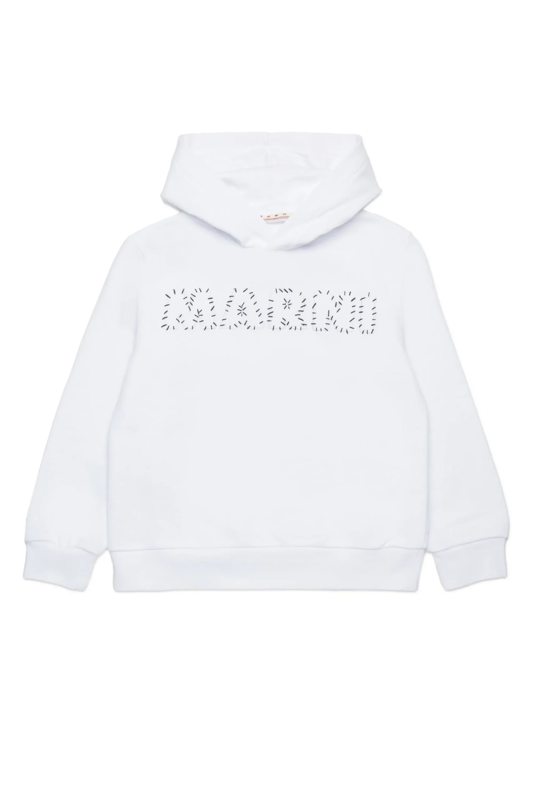 Sweatshirts | Logomania>MARNI Mended sweatshirt with patch white