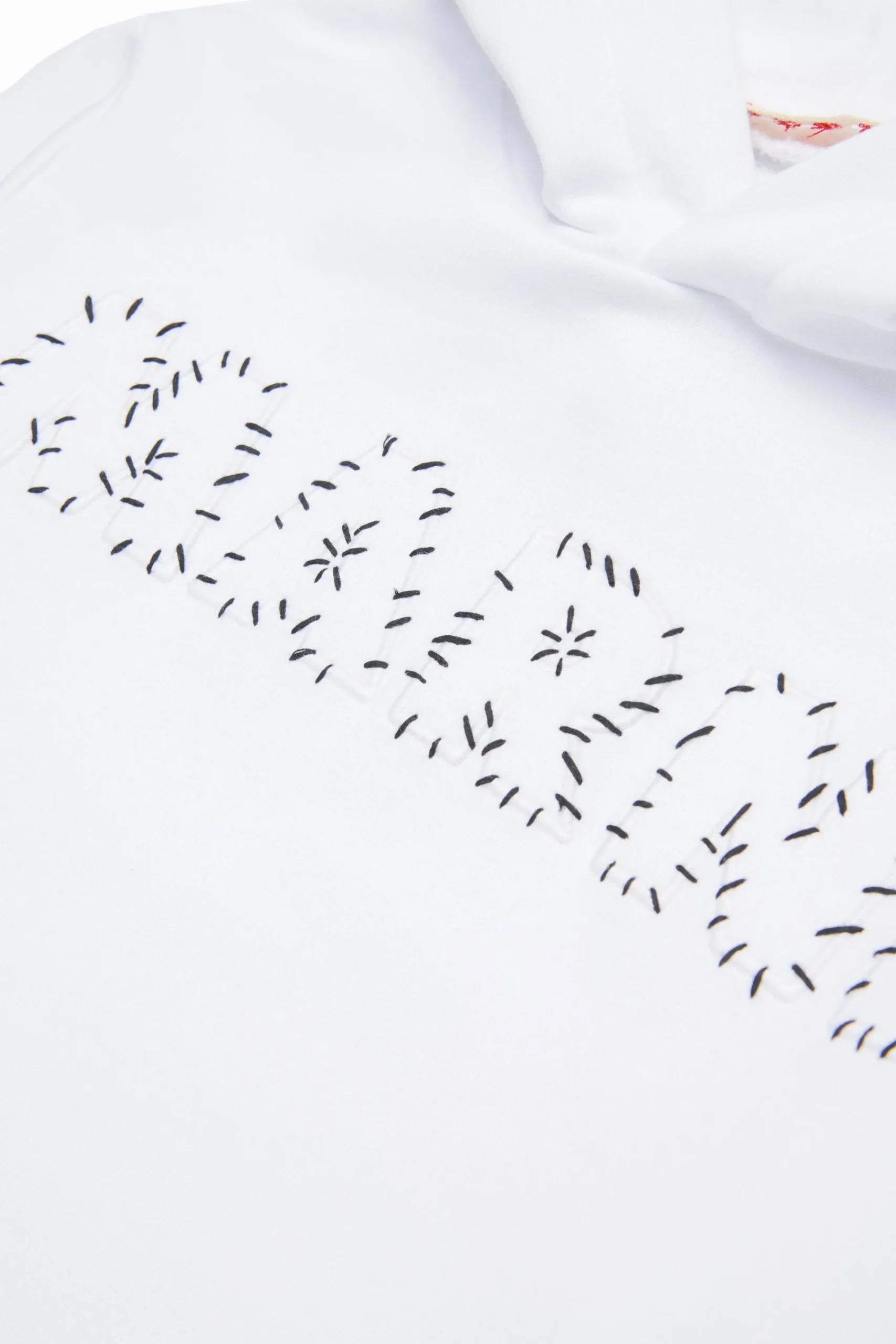 Sweatshirts | Logomania>MARNI Mended sweatshirt with patch white