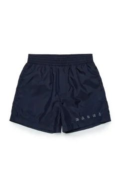 Swimwear | Swimwear>MARNI Outline branded boxer shorts blue navy