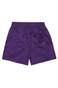 Swimwear | Swimwear>MARNI Outline branded boxer shorts violet
