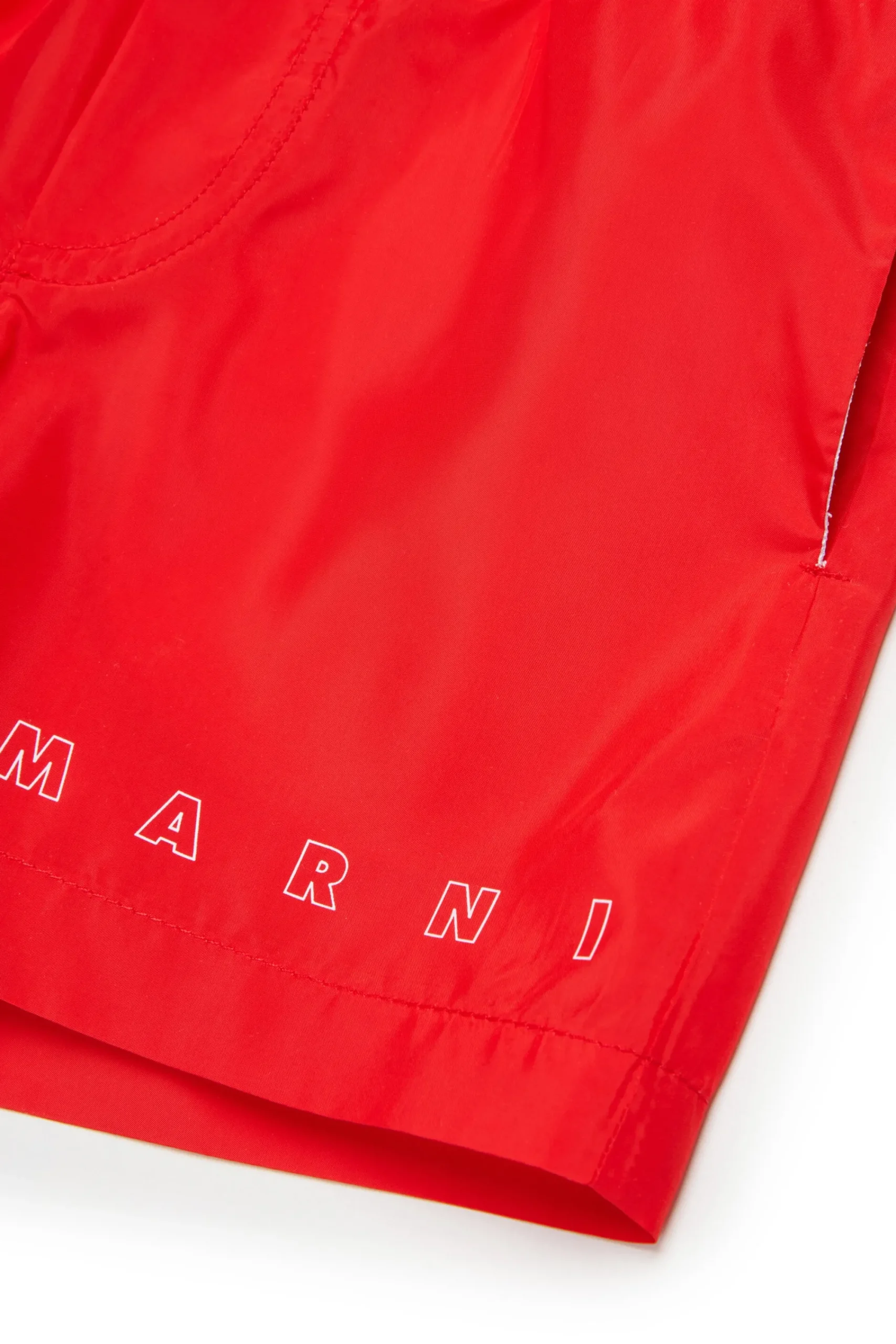 Swimwear | Swimwear>MARNI Outline branded boxer shorts red