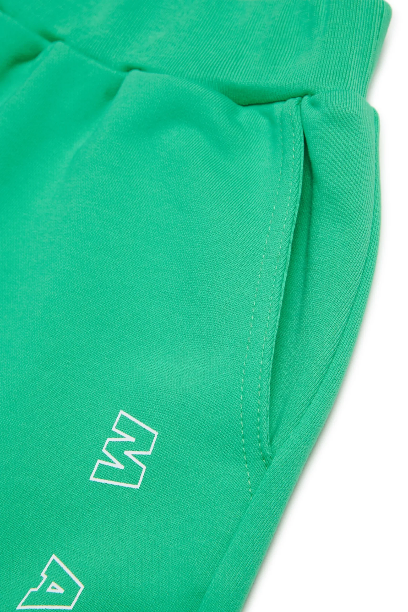 Shorts | Activewear>MARNI Outline branded fleece shorts pastel green