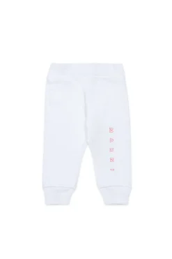 Activewear | Activewear>MARNI Outline branded jogger pants white