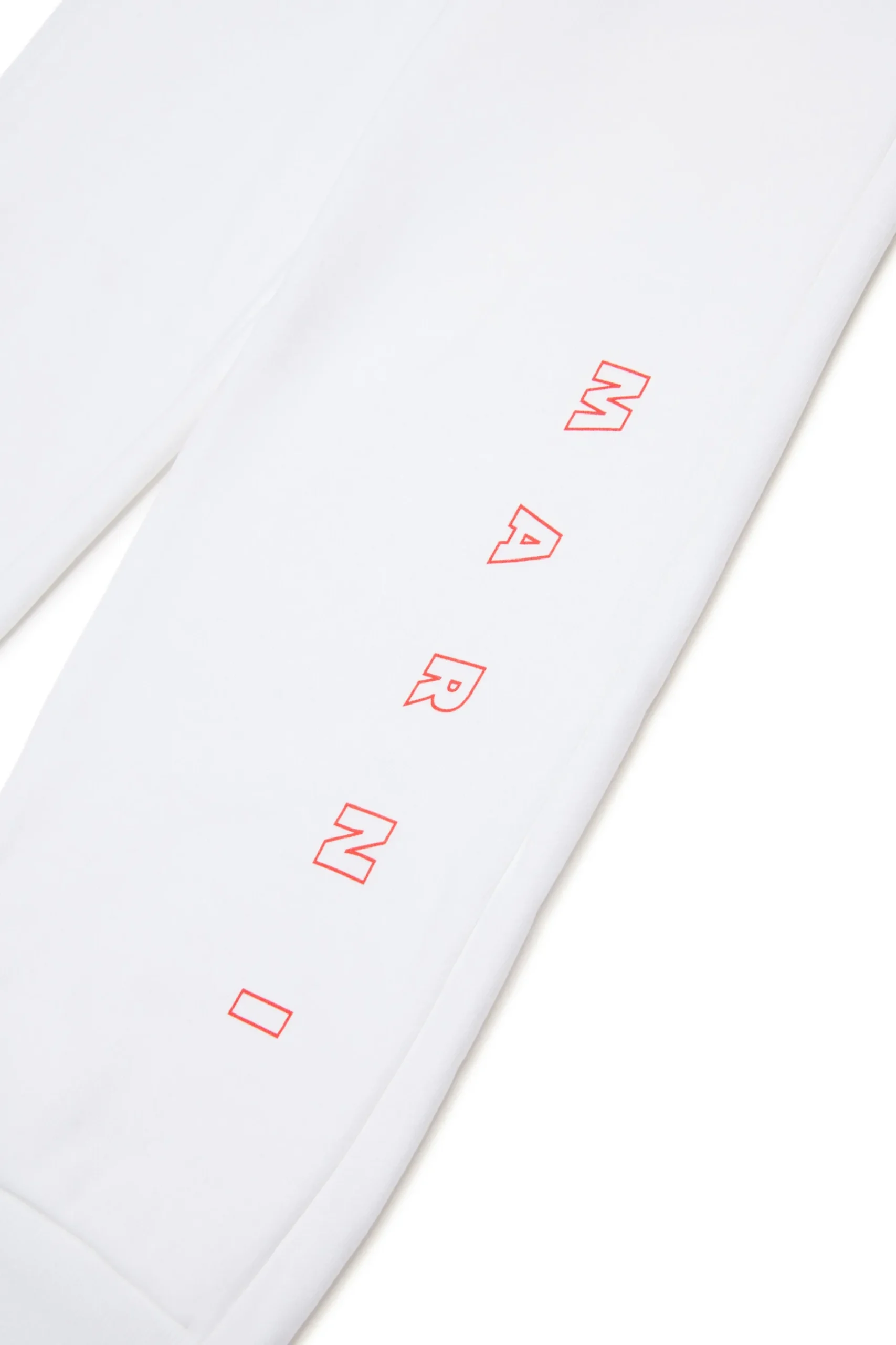 Pants | Activewear>MARNI Outline branded jogger pants white