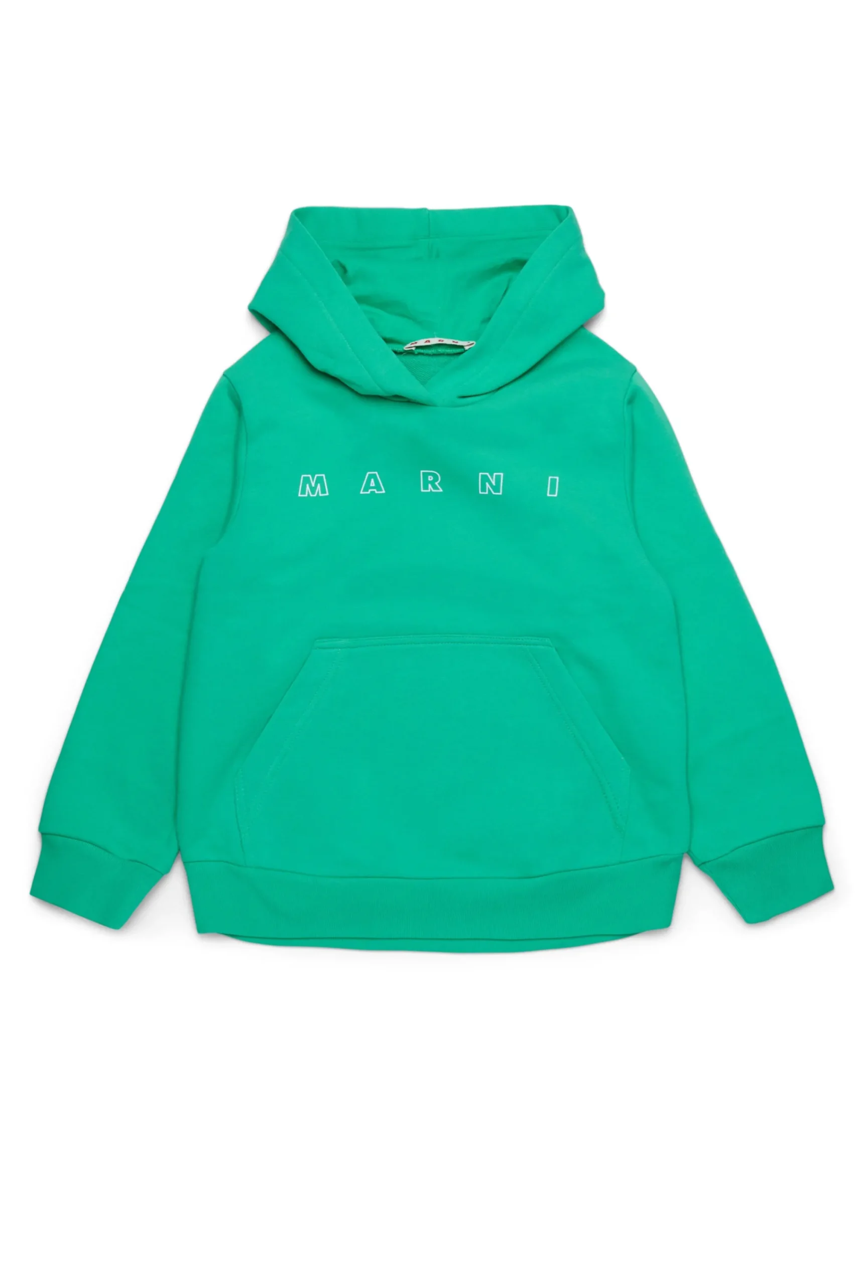 Sweatshirts | Activewear>MARNI Outline branded sweatshirt pastel green