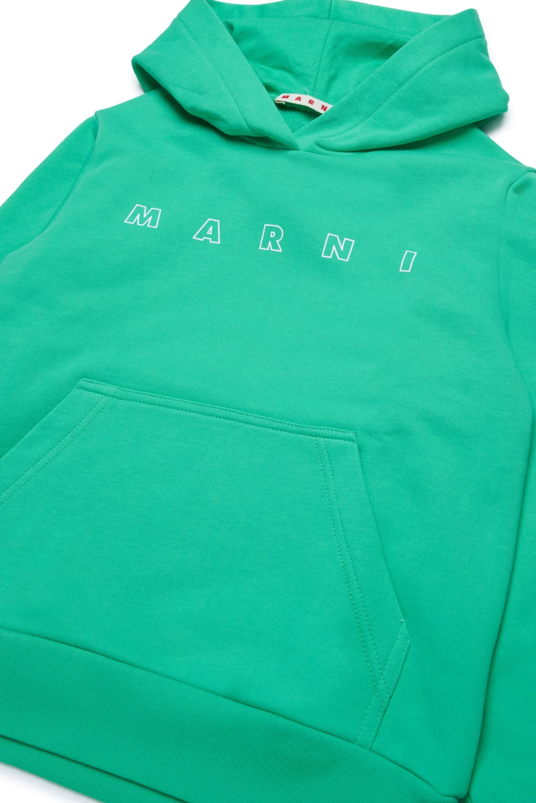 Sweatshirts | Activewear>MARNI Outline branded sweatshirt pastel green