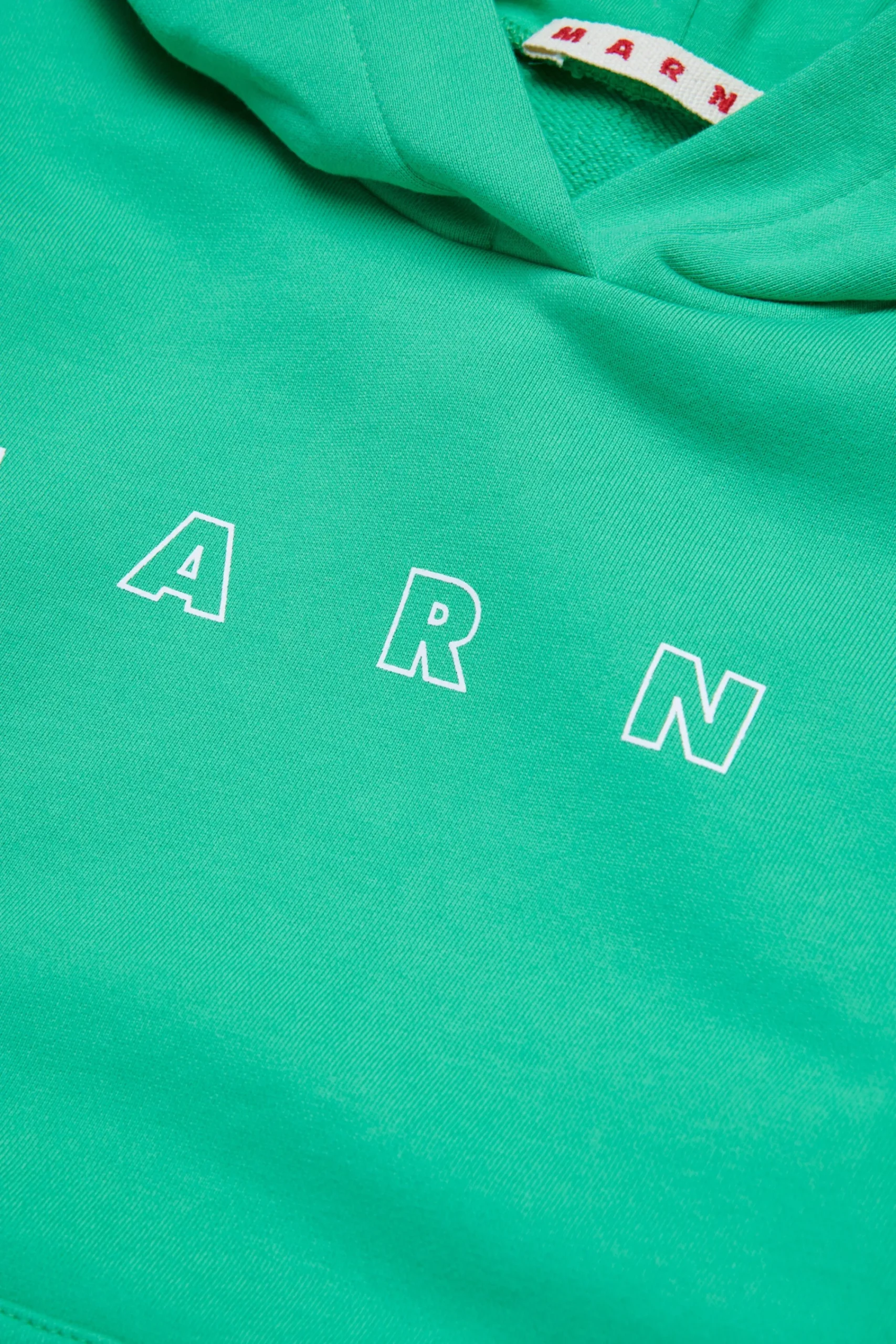 Sweatshirts | Activewear>MARNI Outline branded sweatshirt pastel green