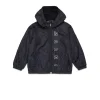 Jackets And Padded Jackets | Logomania>MARNI Outline branded windbreaker jacket black
