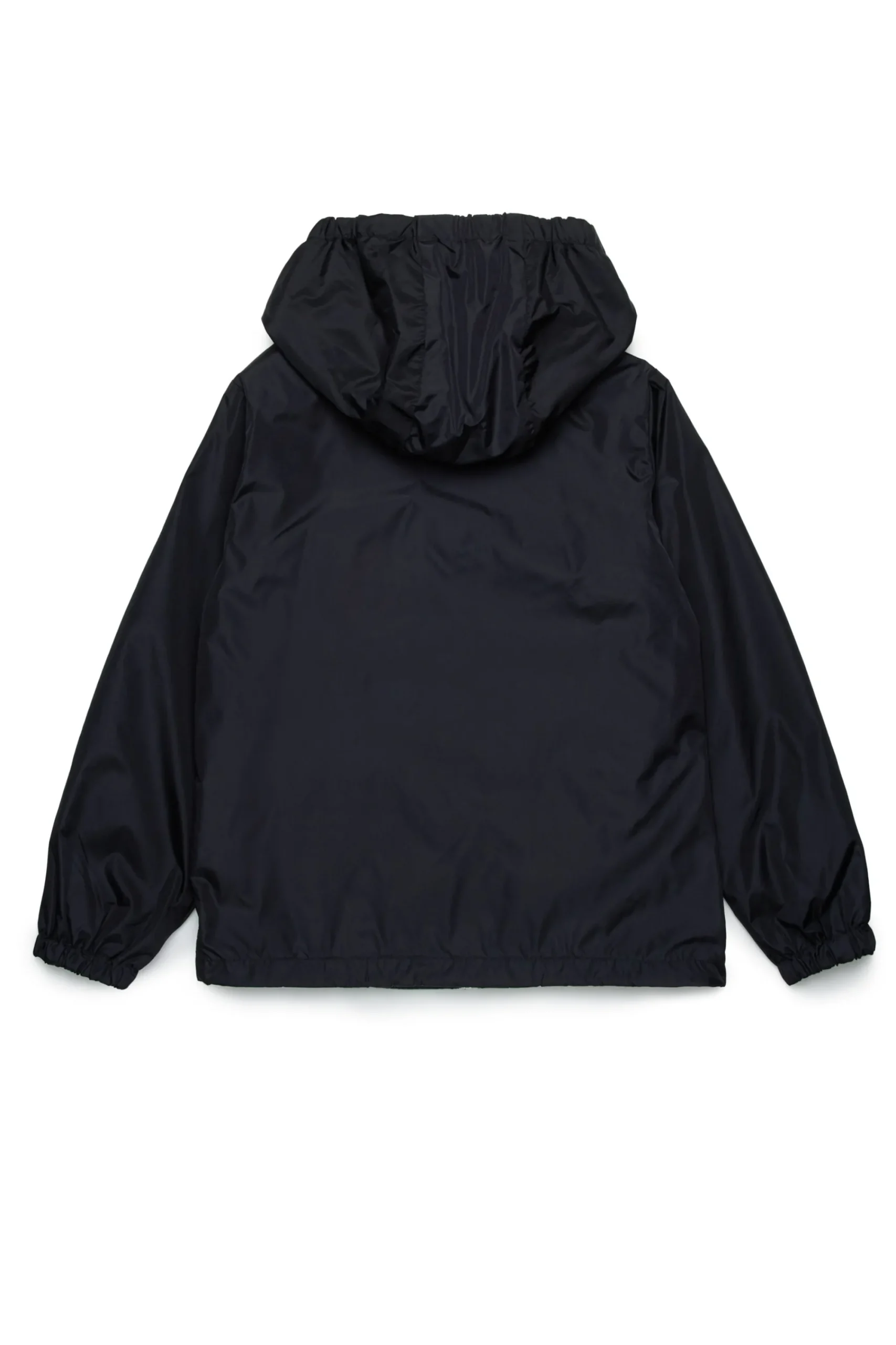 Jackets And Padded Jackets | Logomania>MARNI Outline branded windbreaker jacket black