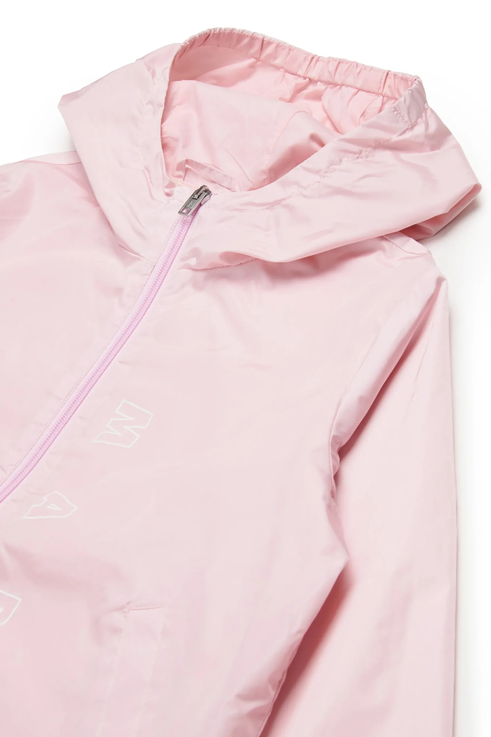 Jackets And Padded Jackets | Logomania>MARNI Outline branded windbreaker jacket light pink