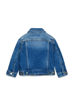 Jackets And Padded Jackets | Denim-Mania>DSQUARED2 Medium jacket with abrasions blue denim