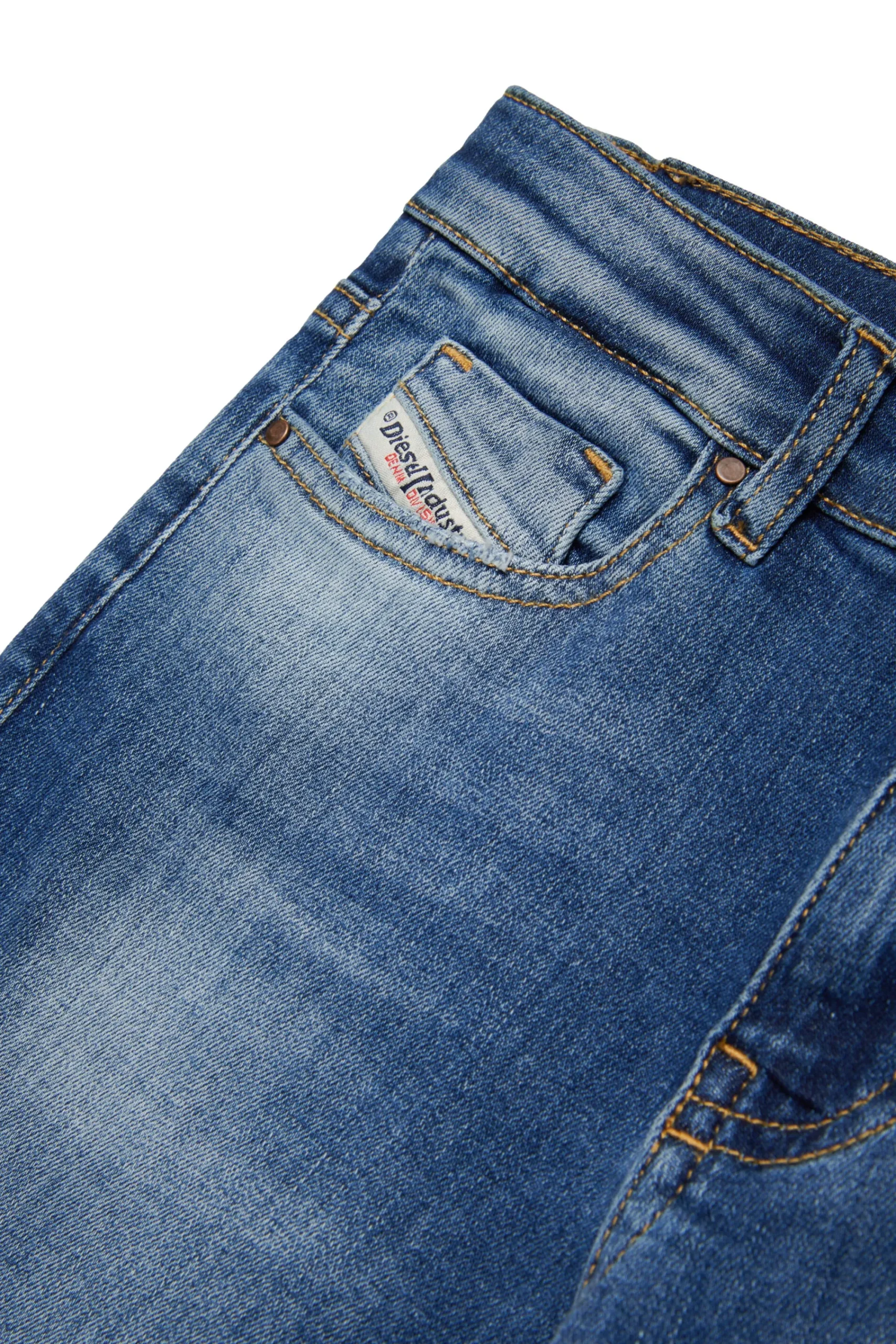 Jeans | Denim-Mania>DIESEL Medium blue flare jeans with rips - 1978 blue denim