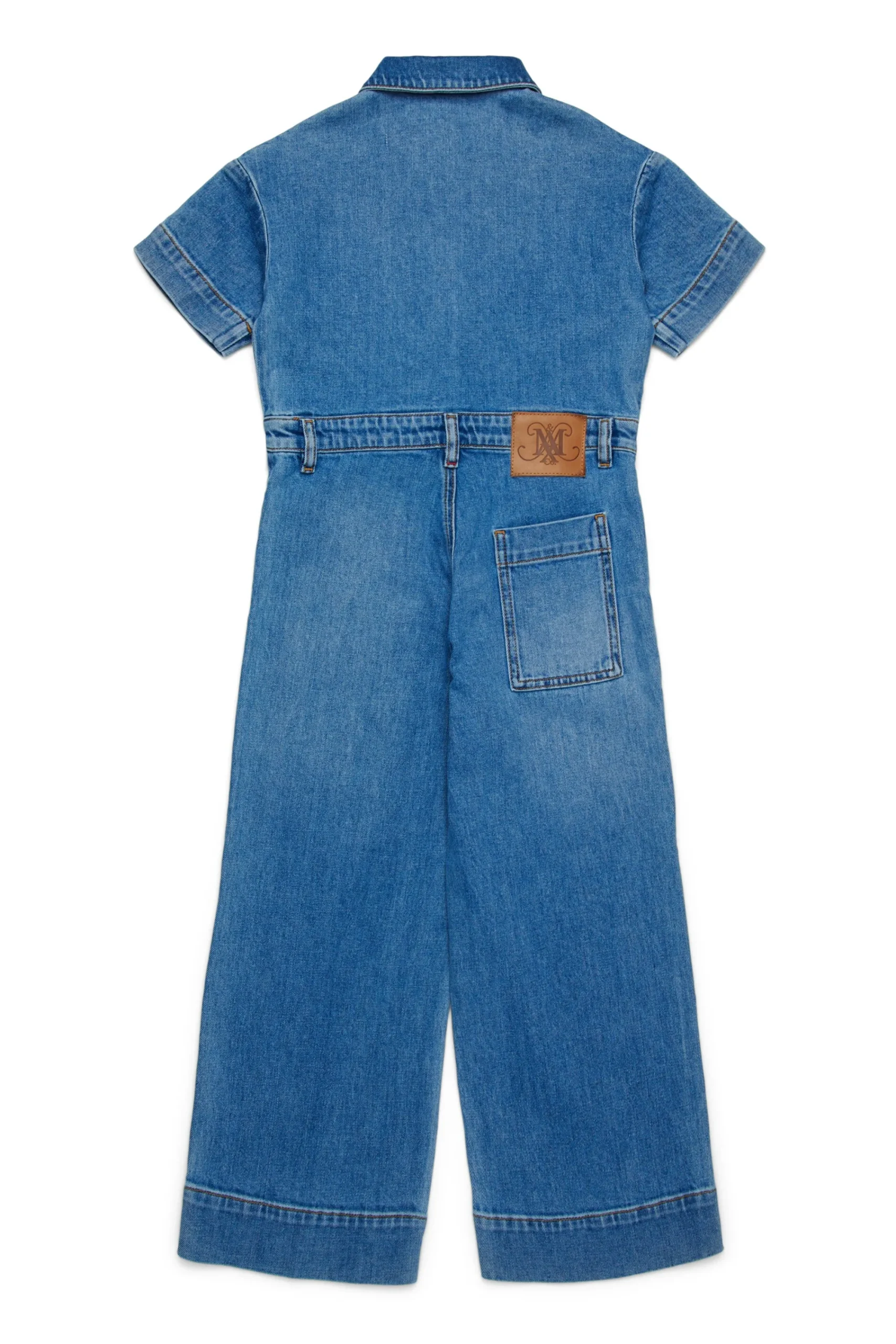 Jumpsuits | Denim-Mania>MAX&Co. Medium blue shaded denim jumpsuit blue denim