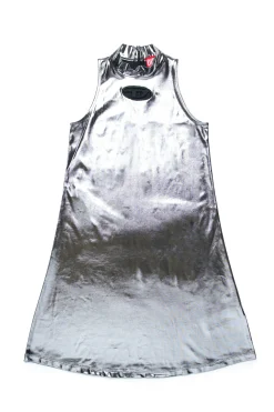 Dresses | Oval D By Diesel>DIESEL Metallic sleeveless long dress silver