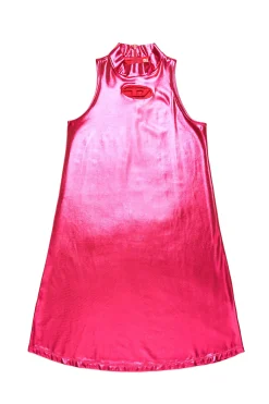 Dresses | Oval D By Diesel>DIESEL Metallic sleeveless long dress strawberry pink