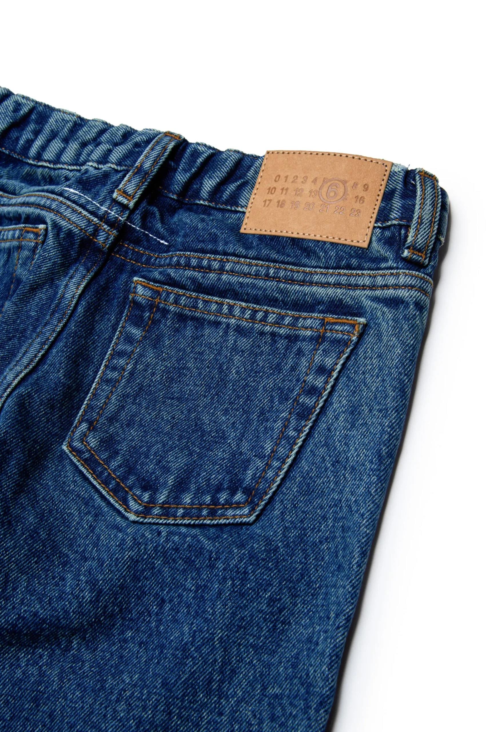 Jeans | Denim-Mania>MM6 MAISON MARGIELA Mid blue bootcut jeans blue denim
