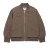 Jackets And Padded Jackets | Jackets And Padded Jackets>MM6 MAISON MARGIELA Numeric logo bomber jacket brown