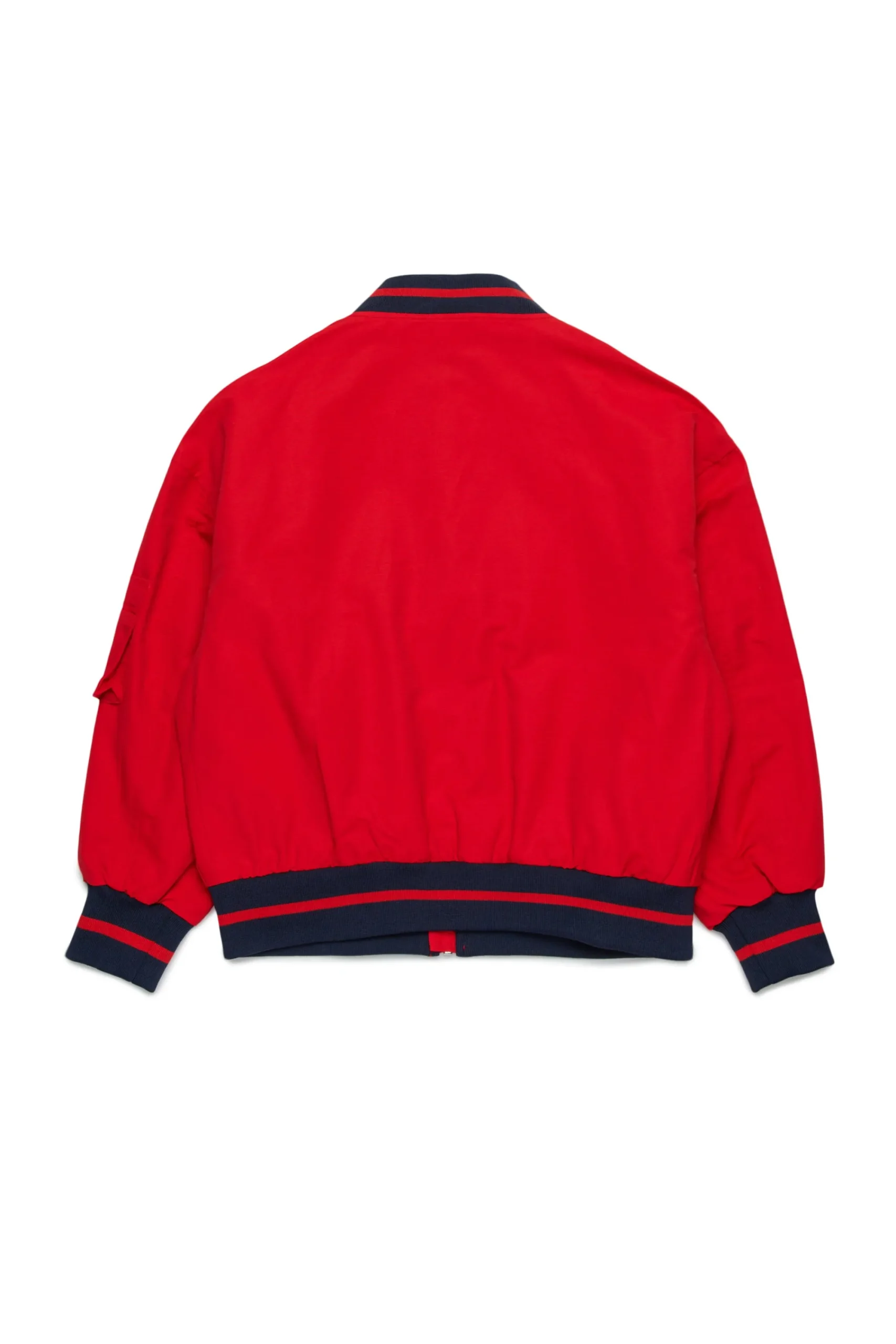 Jackets And Padded Jackets>MAX&Co. Ottoman bomber jacket fiery red