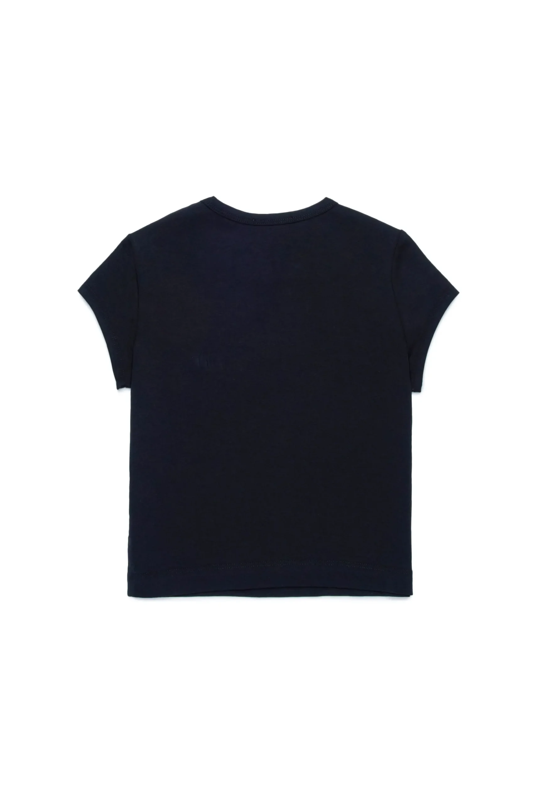 T-Shirts | Oval D By Diesel>DIESEL Oval D branded T-shirt black