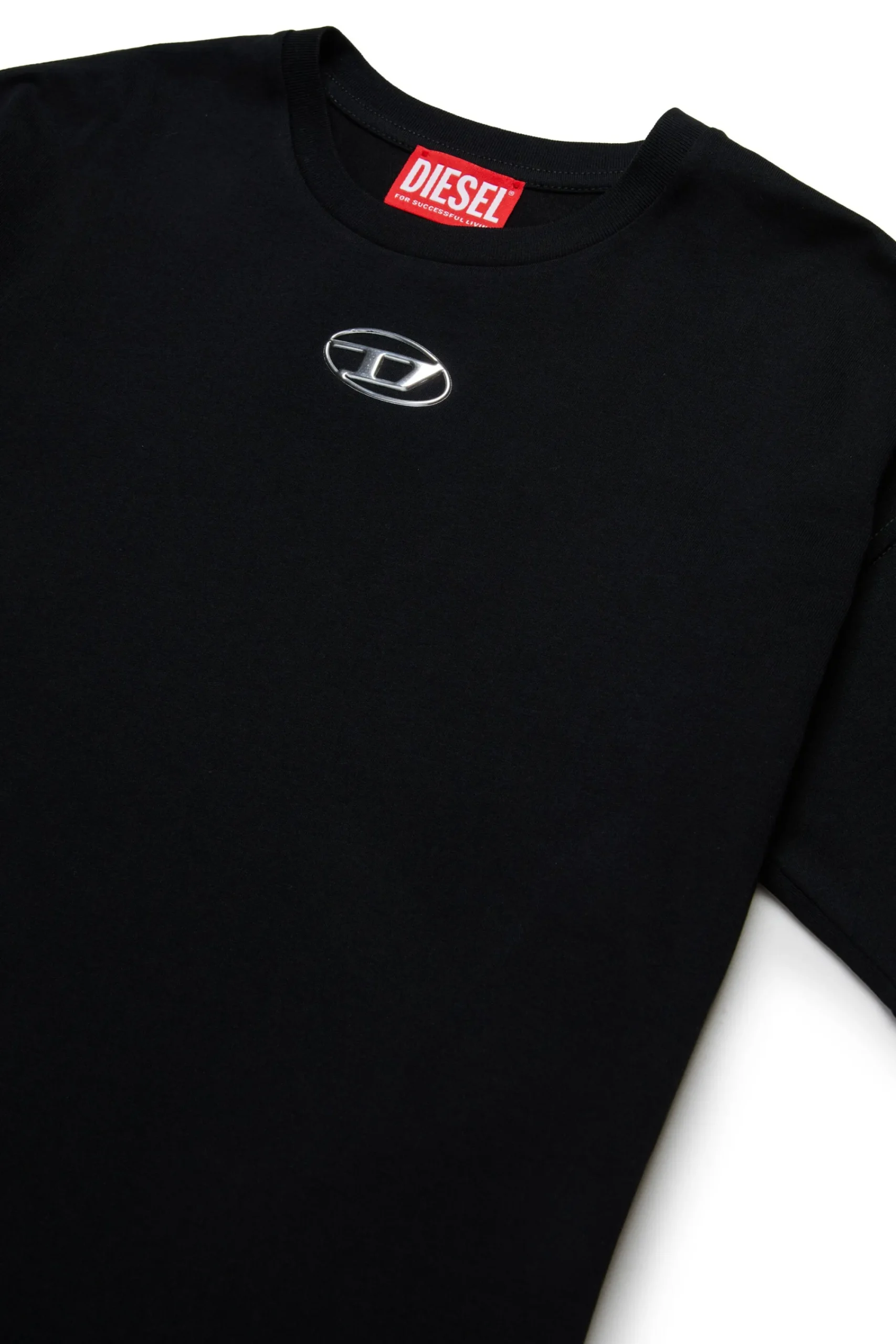 Activewear | Activewear>DIESEL Oval D branded T-shirt black