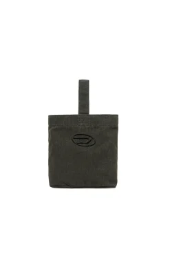 Bags And Backpacks | Oval D By Diesel>DIESEL Oval D logo canvas bucket bag black