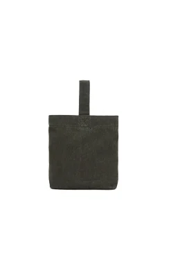 Bags And Backpacks | Oval D By Diesel>DIESEL Oval D logo canvas bucket bag black