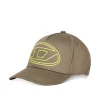 Oval D By Diesel | Oval D By Diesel>DIESEL Oval D logo gabardine baseball cap dark grey