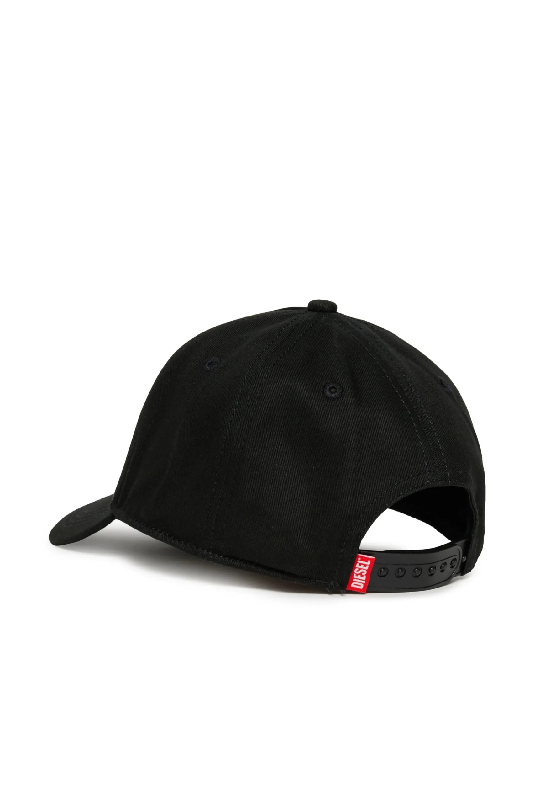 Oval D By Diesel | Oval D By Diesel>DIESEL Oval D logo gabardine baseball cap black