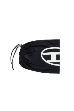 Swimwear | Oval D By Diesel>DIESEL Oval D logo mini pareo cover-up dress black