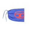 Swimwear | Oval D By Diesel>DIESEL Oval D logo mini pareo cover-up dress bright bluette