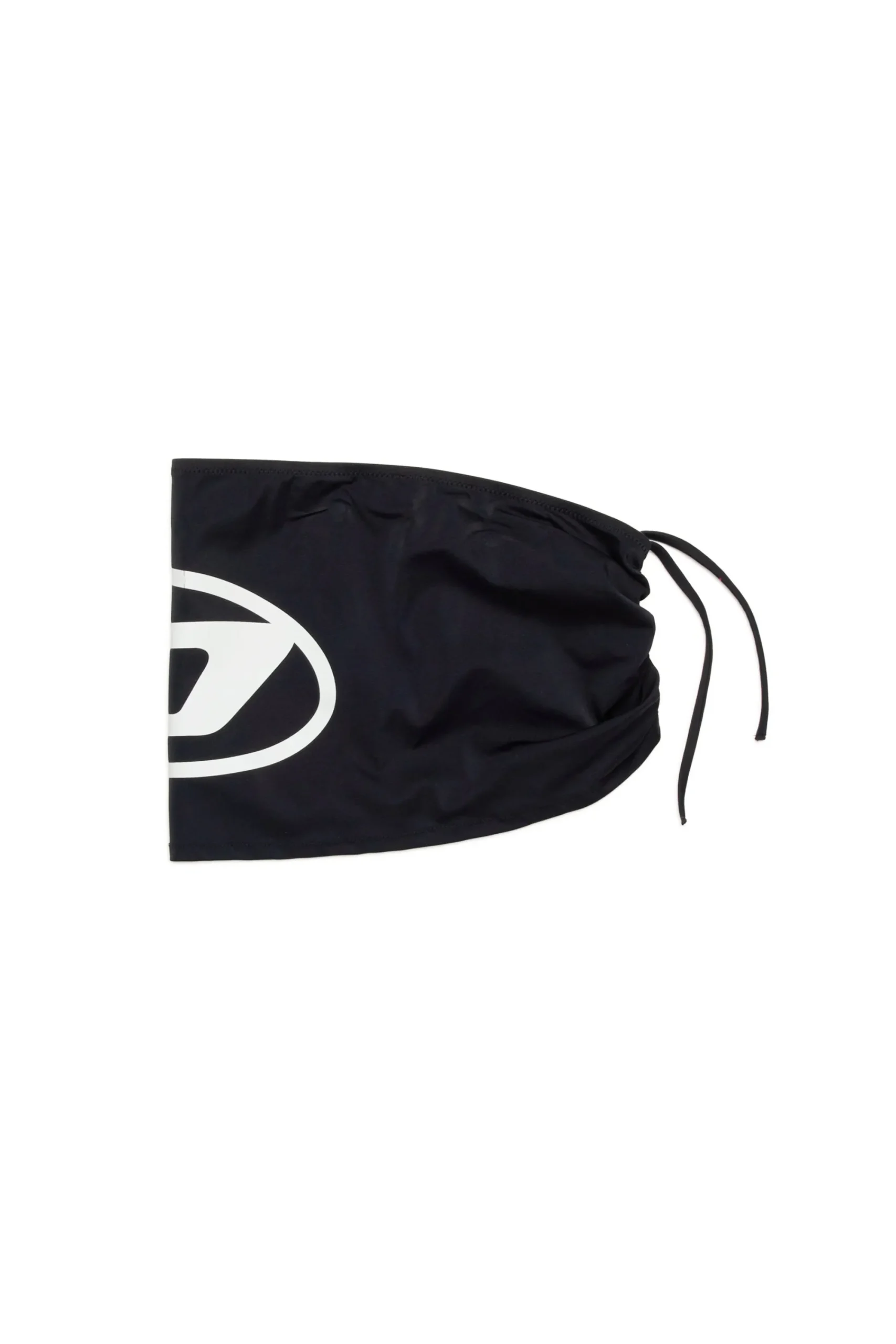 Swimwear | Oval D By Diesel>DIESEL Oval D logo mini pareo cover-up dress black