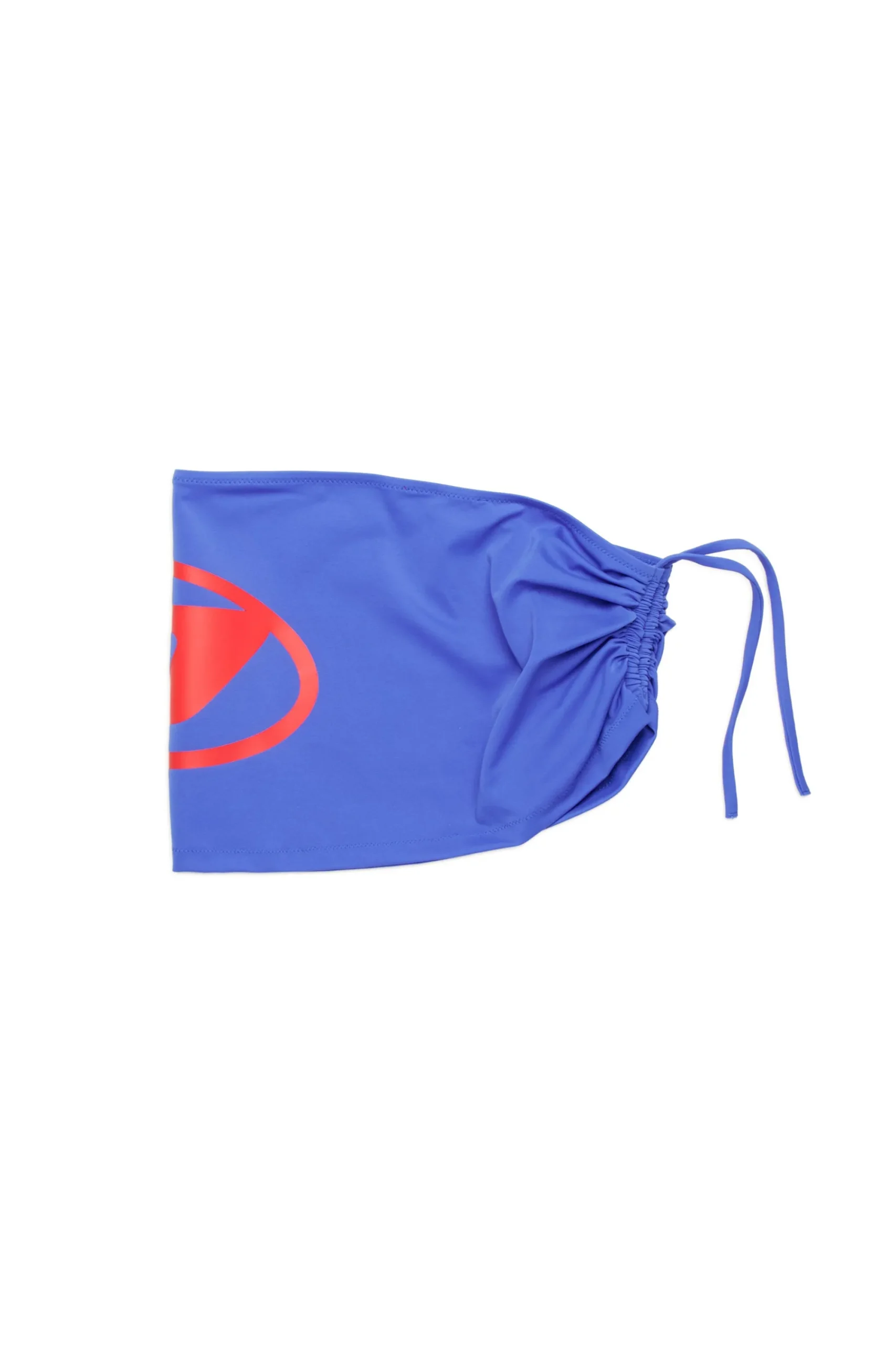 Swimwear | Oval D By Diesel>DIESEL Oval D logo mini pareo cover-up dress bright bluette