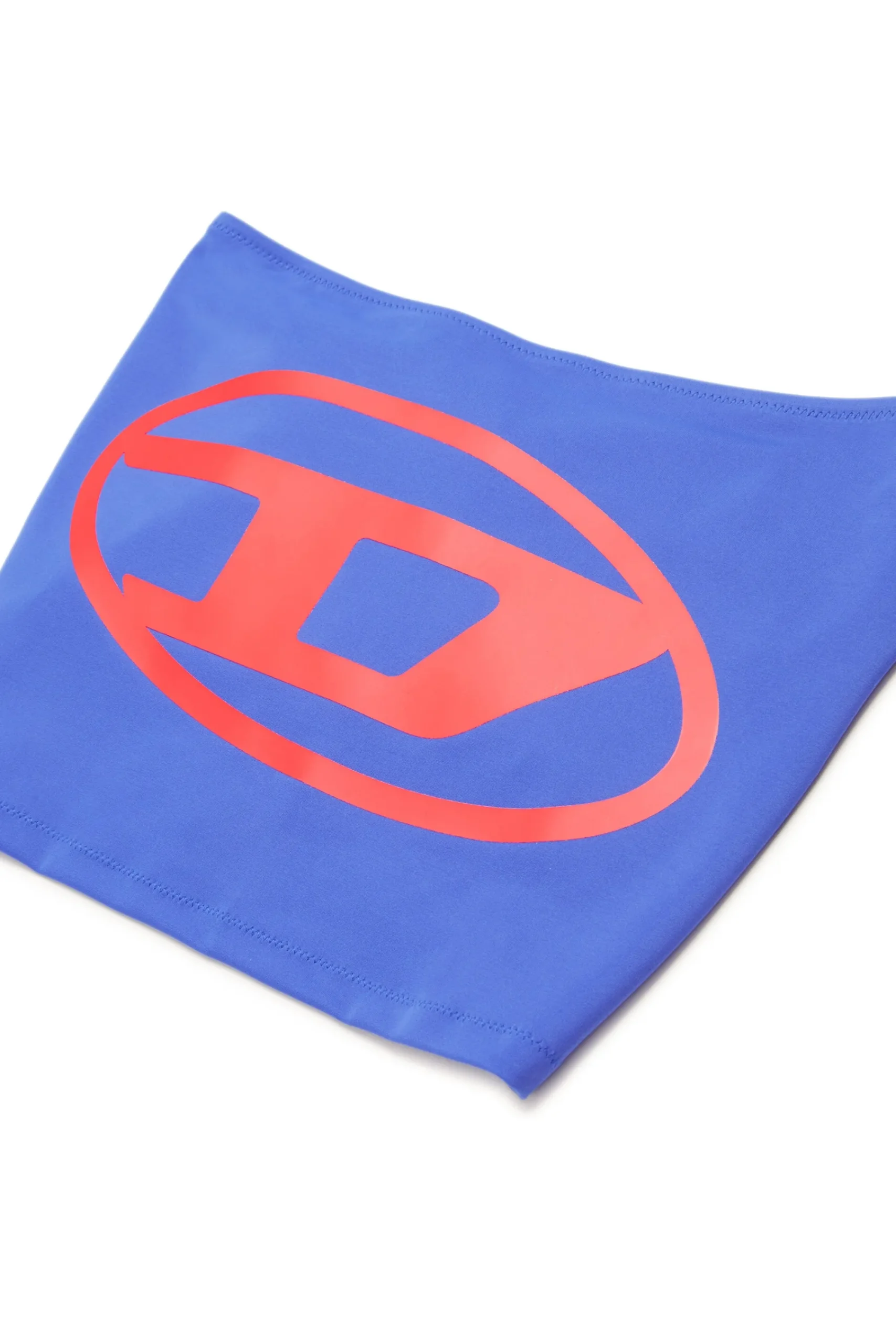 Swimwear | Oval D By Diesel>DIESEL Oval D logo mini pareo cover-up dress bright bluette