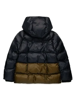Jackets And Padded Jackets | Jackets And Padded Jackets>DSQUARED2 Padded jacket with colourblock details black