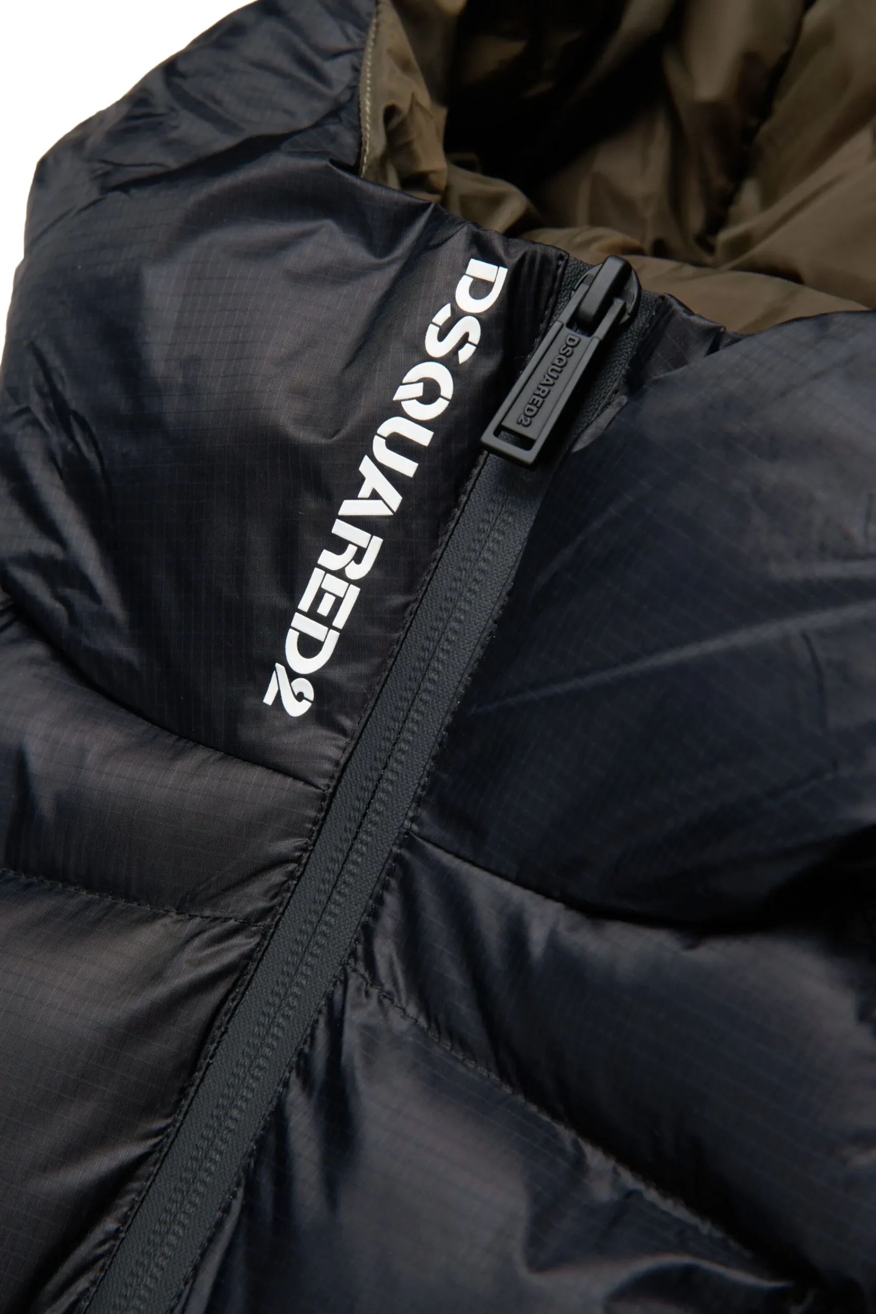 Jackets And Padded Jackets | Jackets And Padded Jackets>DSQUARED2 Padded jacket with colourblock details black