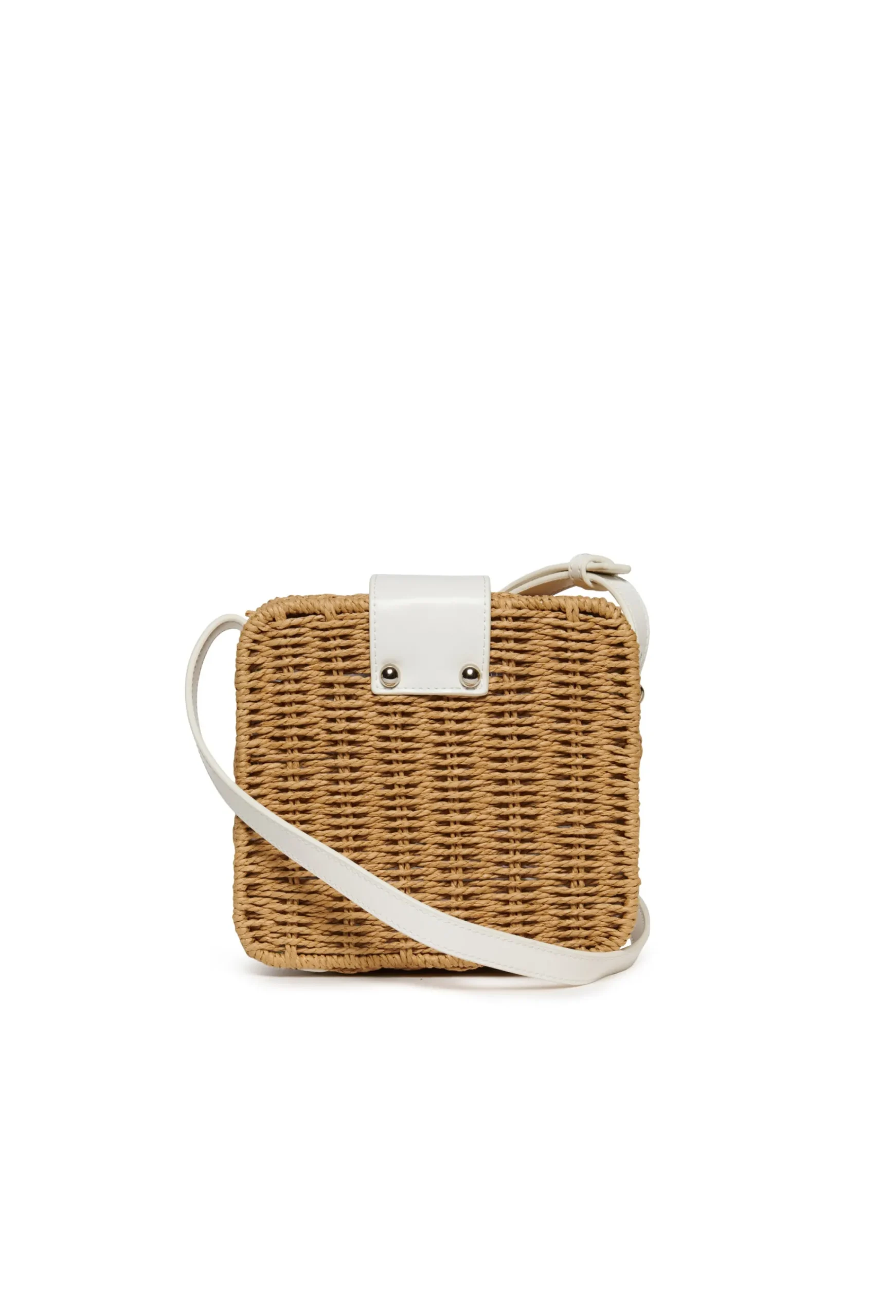 Bags And Backpacks>MARNI Pic-Nic bag in raffia-effect fabric brown