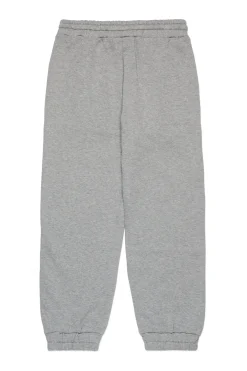 Pants | Activewear>N°21 Pink fleece trousers with logo grey melange