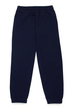 Pants | Pants>N°21 Pink fleece trousers with logo sailor blue