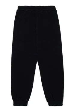 Pants | Activewear>N°21 Pink fleece trousers with logo black