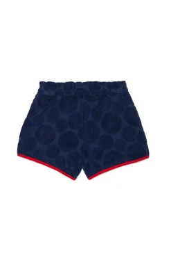 Shorts>MAX&Co. Polka Dots allover terry shorts bluette