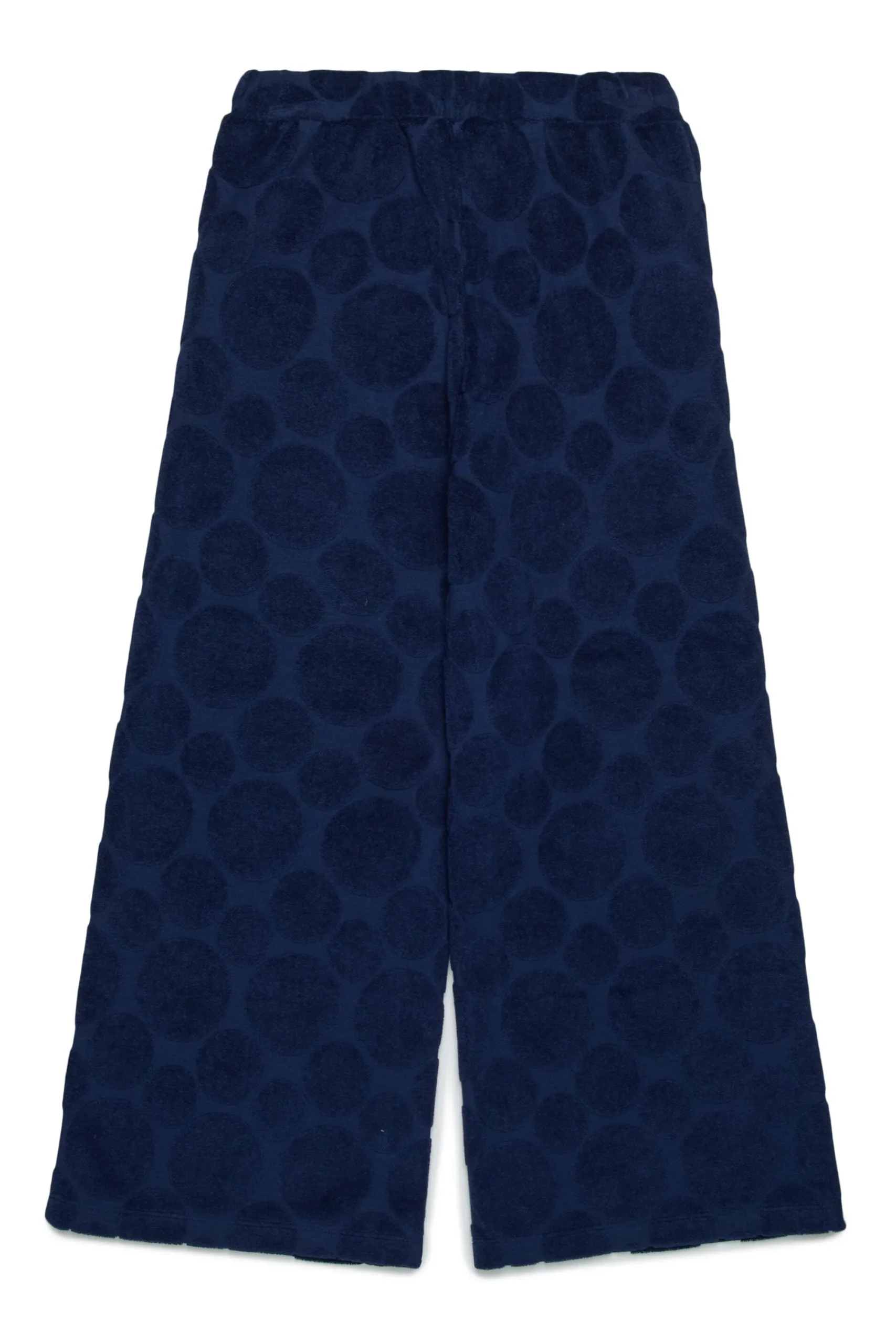 Pants | Activewear>MAX&Co. Polka Dots allover wide terry pants bluette