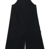 Jumpsuits | Tracksuits>MM6 MAISON MARGIELA Poplin short jumpsuit with shoulder straps black