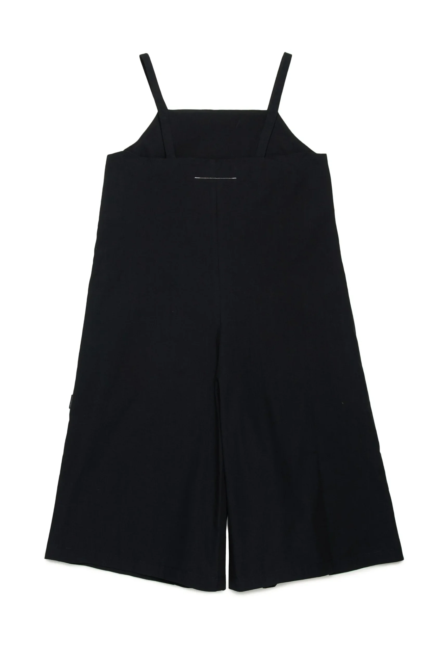 Jumpsuits | Tracksuits>MM6 MAISON MARGIELA Poplin short jumpsuit with shoulder straps black