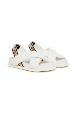 Slippers And Sandals | Slippers And Sandals>N°21 Puffy fussbett sandals white